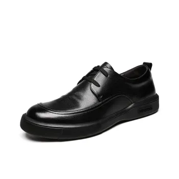 CHINT Dress Shoes Men Low Top Black