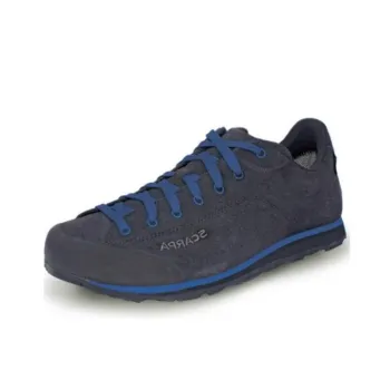 SCARPA Magartira GTX Cushioning Wear-Resistant Low-Top Outdoor Shoes Unisex Gray Blue