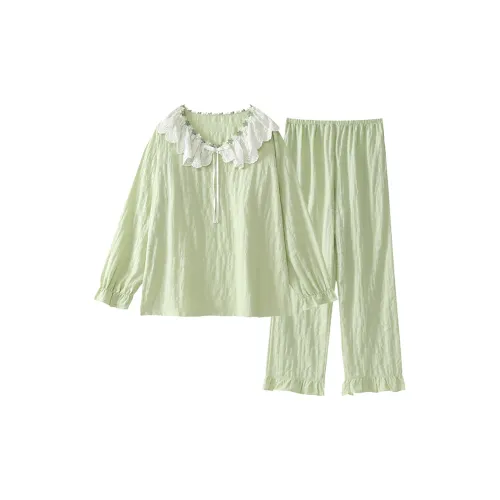 O'MESIK Pajama Set Women's Green