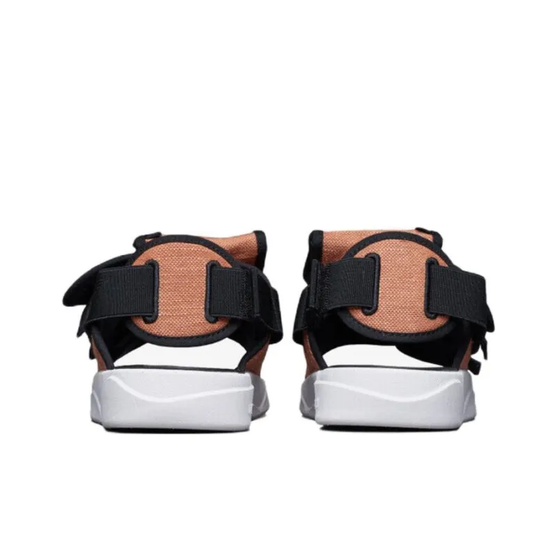 JORDAN Ls Slide Sports Orange Sandals 'Rust Orange Peak White University Red'-4