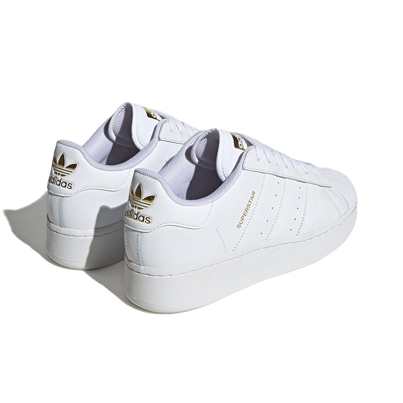 Superstar Adidas Originals Xlg White Gold Metallic US M 9 POIZON