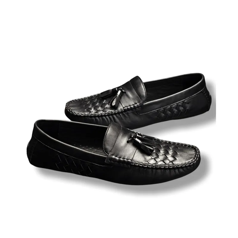 Brounvanm Beanie Shoes Men's Black-1