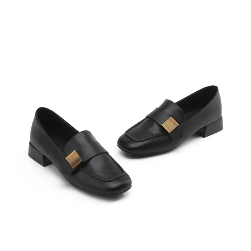 DAPHNE Loafers Women's Beige/Black-9