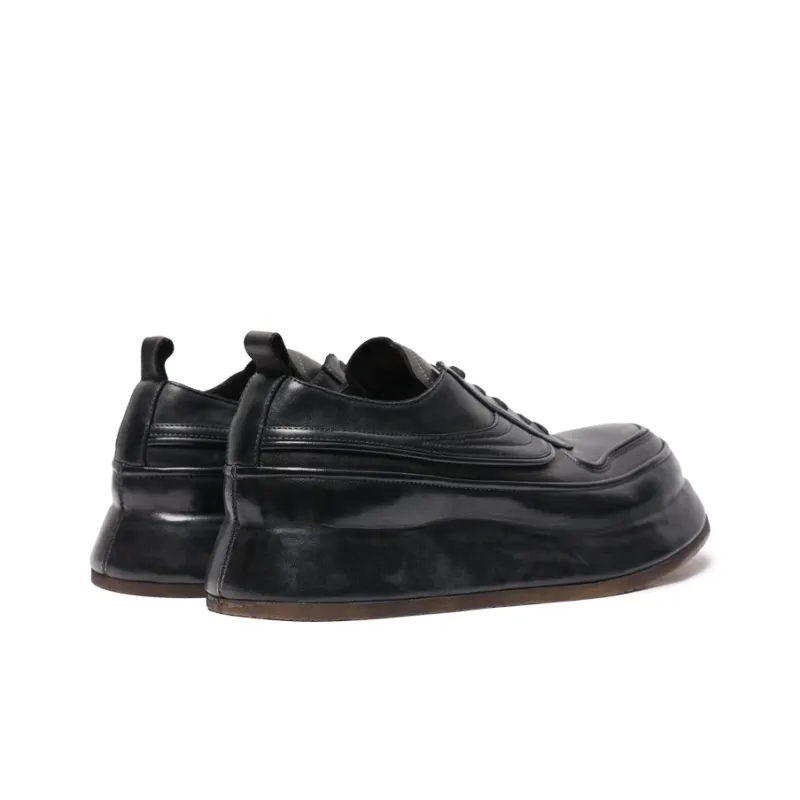 Viplander Low Top Skateboard Shoes 5cm Men's Black-2