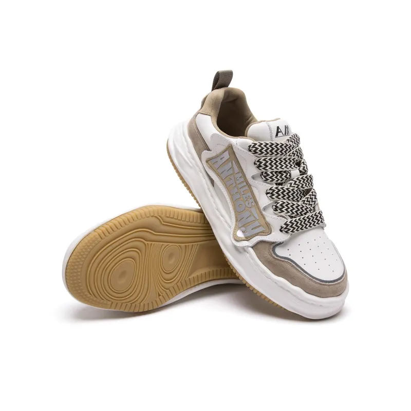 Anthony Miles Slip-Resistant Cushioning Wear-Resistant Low-Top Skateboard Shoes Men's-10