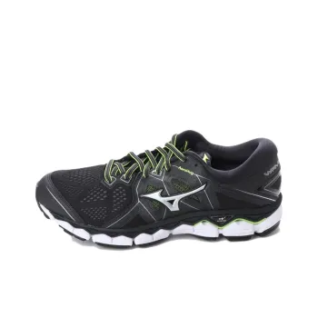 Mizuno Wave Sky 2 Cozy Wear resistant Gray White Green