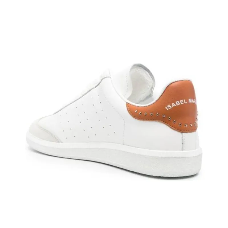 ISABEL MARANT Bryce Leather Sneakers-3