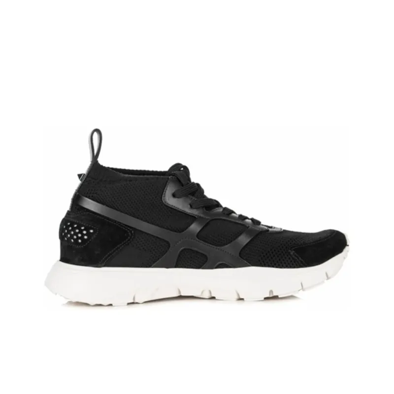 Valentino Sound High Sock Sneaker 'Black'-1