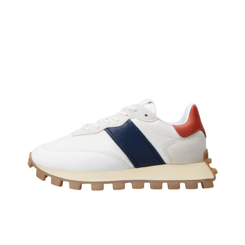 TOD'S 1T Low-Top Sports Casual Shoes Women's White Blue-0