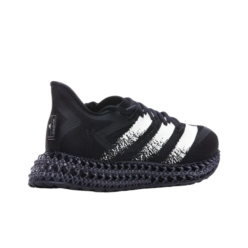 Adidas Y 3 4D Runner Fwd Black White-2