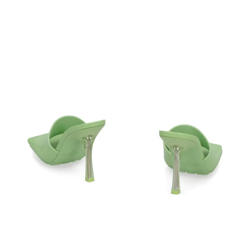 Bottega Veneta Transparent-Strap Heel Sandals Women's-3