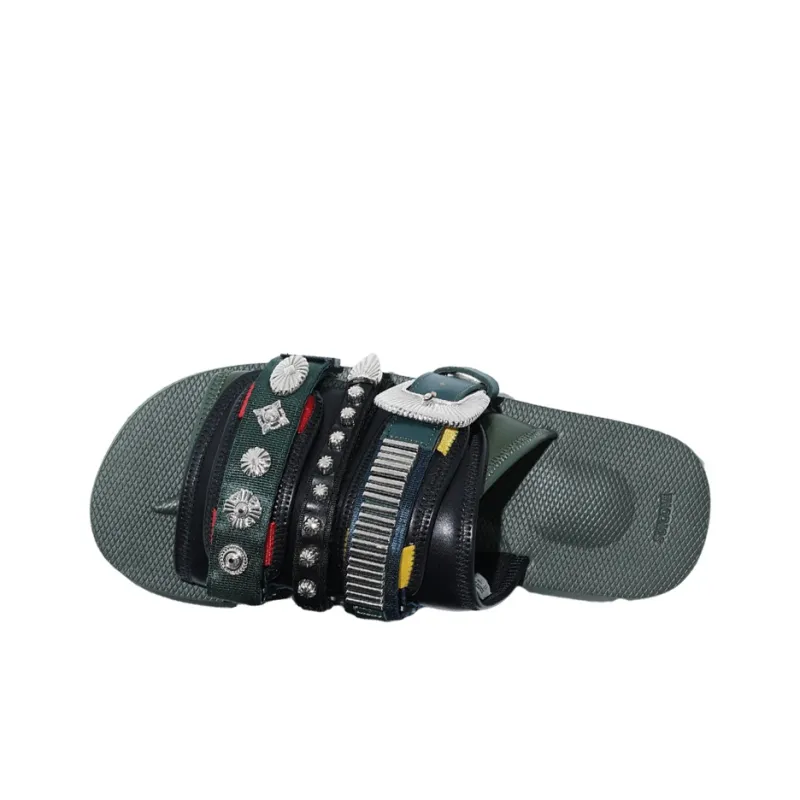 Toga x Suicoke Stylish Sandals Men's Green-2