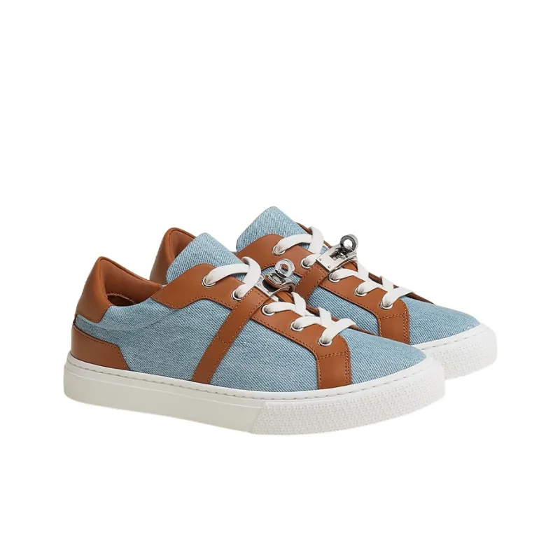 HERMES Day Stylish Skateboarding Shoes Women's Light Blue-2
