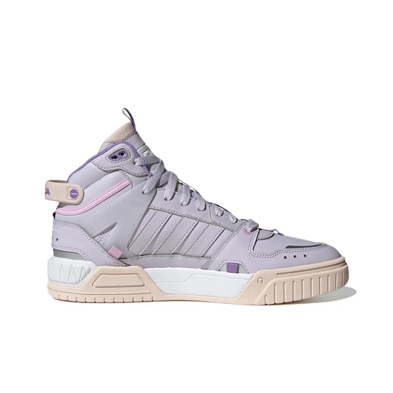 Adidas Neo D PAD Mid Tennis Shoes 'Silver Dawn' Women's-1