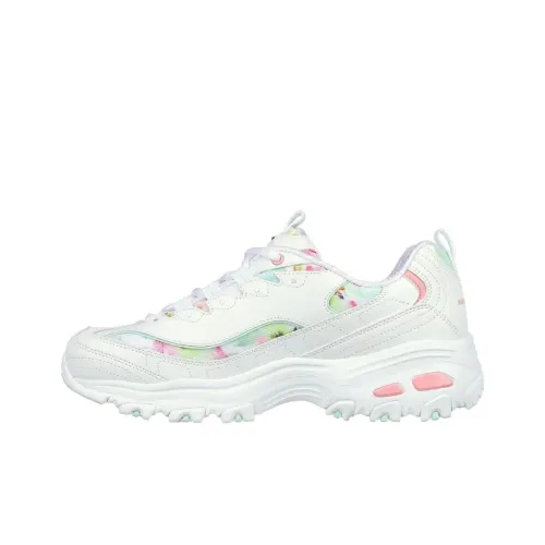 Skechers D'Lites Blooming Fields Sneakers 'White Multi' Women's