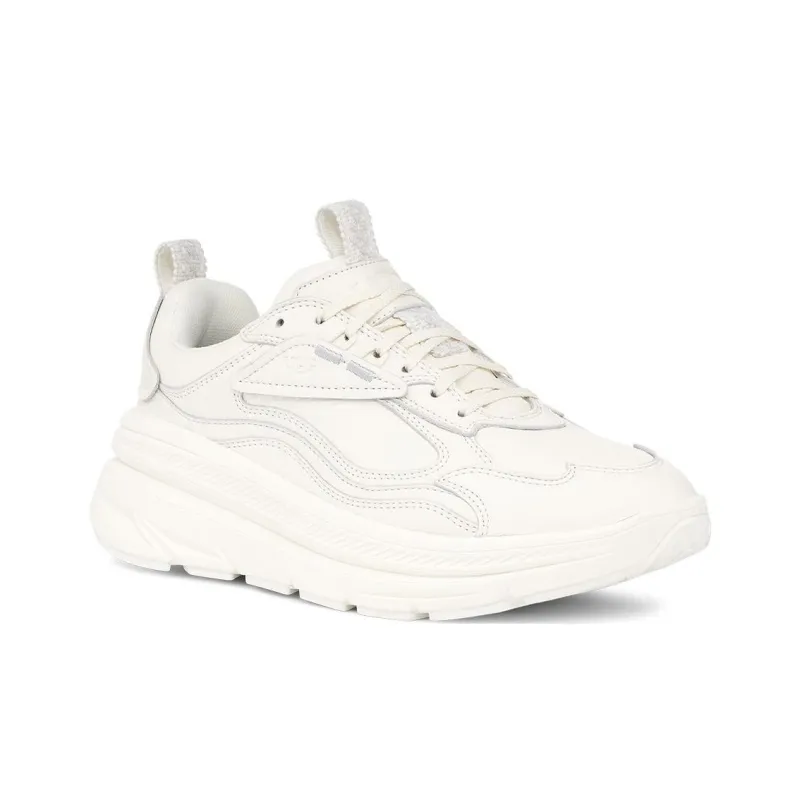 UGG CA1 Leather Trainers 'White Black' Women's-2