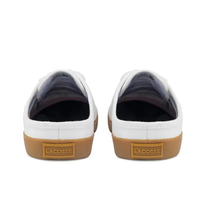 LACOSTE Wrap-toe Slippers Women's White-3