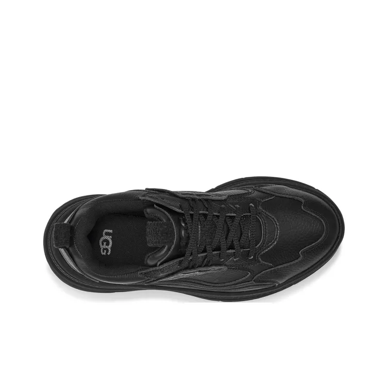 UGG CA1 Leather Trainers 'White Black' Women's-4