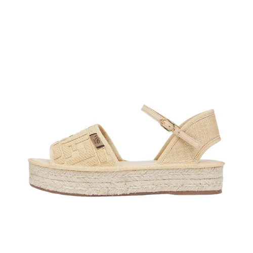 FENDI Strap Sandals Women's Beige