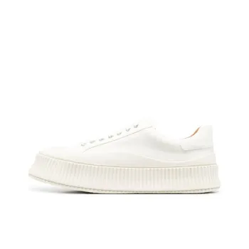 JIL SANDER Low Top Casual Shoes Men's Ecru