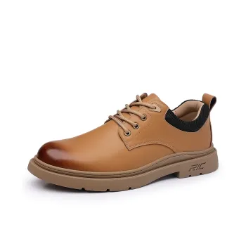 Poitulas Men's Casual Shoes Men Low Top Black, Brown
