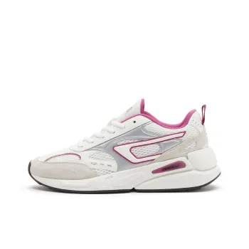 DIESEL Low-Top Sports Casual Shoes Women's White Pink
