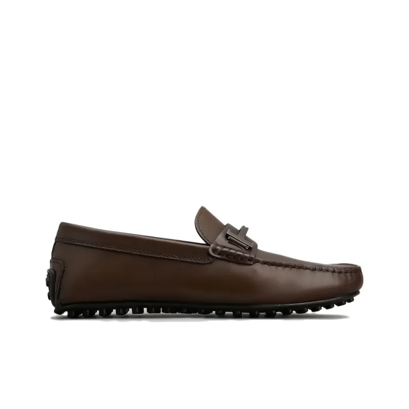 TOD'S Double T Gommino Slip On Loafers-1