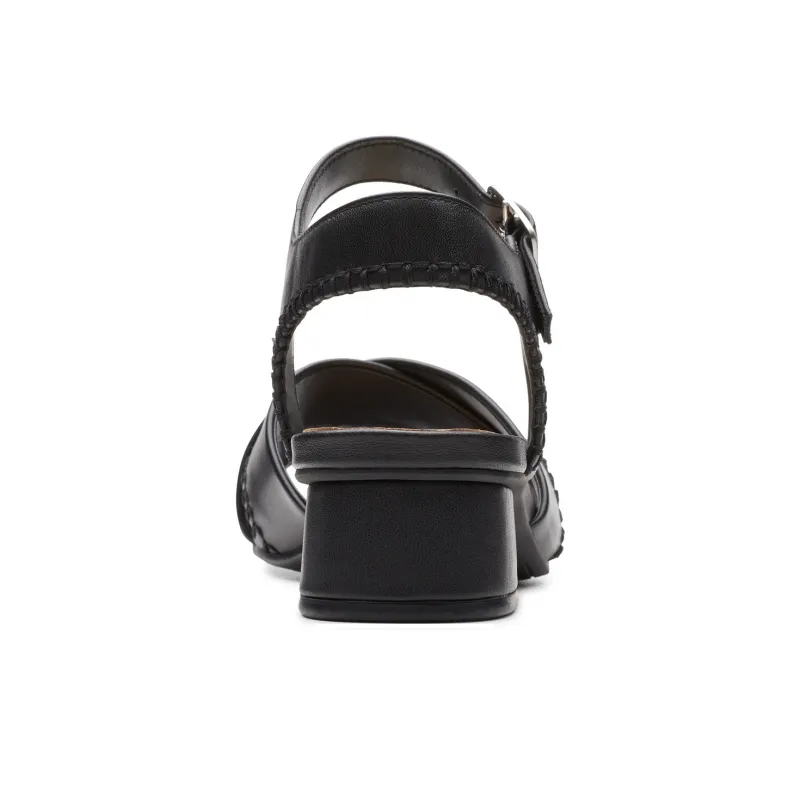 Clarks Sina Collection Strap Sandals Women's Black-2