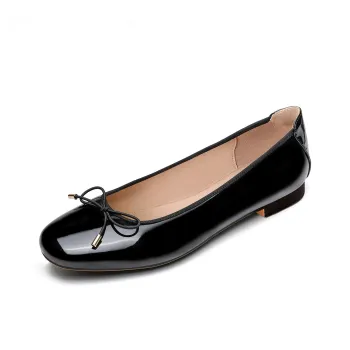 QUICHESHOES Casual Single Shoes Women's Black