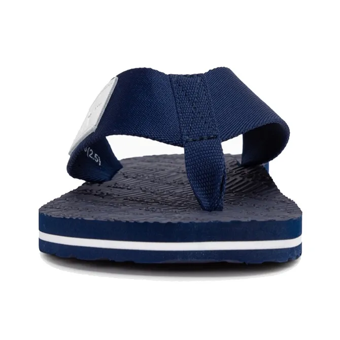 CKJ CALVIN KLEIN JEANS Rubber Sole Flip Flops Men's Blue-3