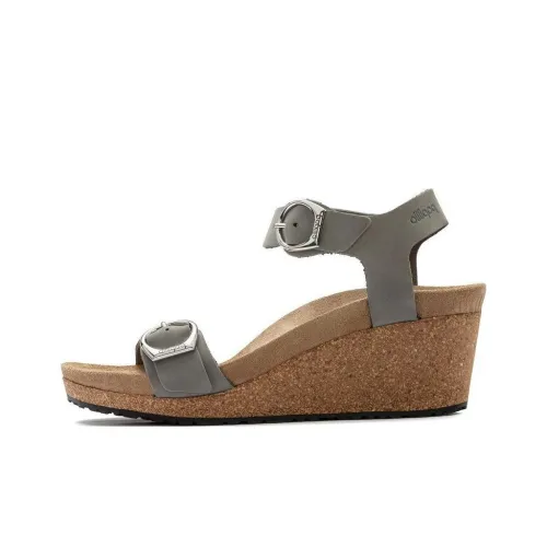 Birkenstock Strap Sandals Women's Gray Narrow Fit