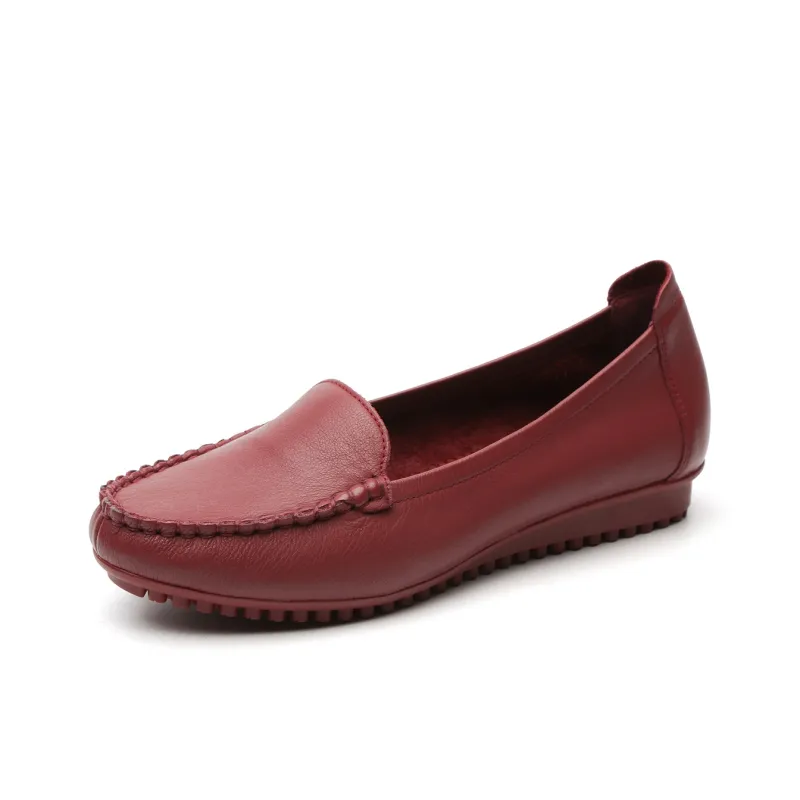 Cigna Gommino Loafers Women's Orange/Burgundy/Blue/Gray/White/Black-4