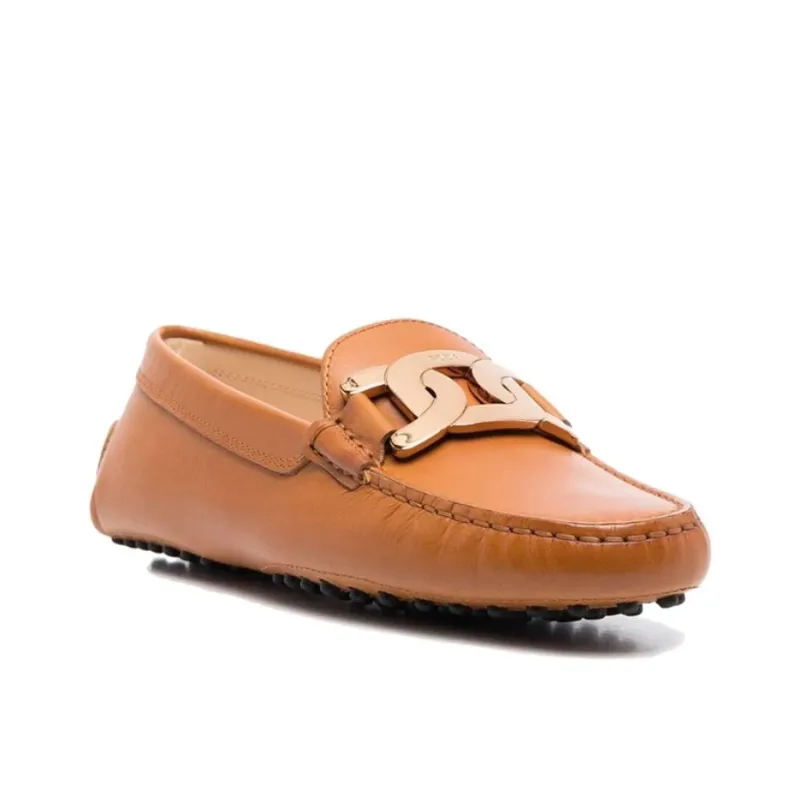 TOD'S Gommino Loafers Women's Light Brown-2