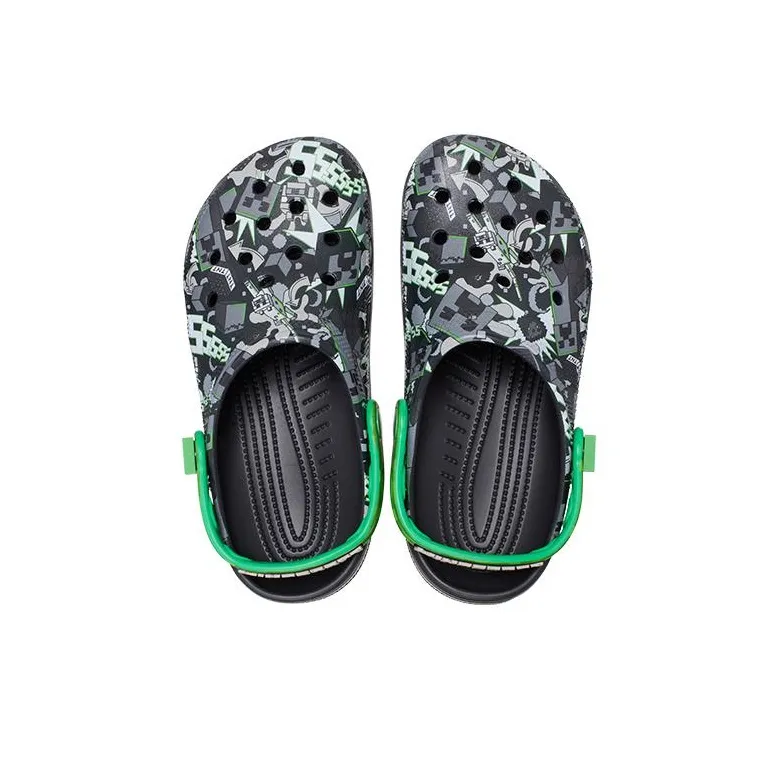 Crocs Classic Clog Minecraft Black-3