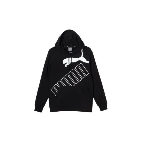 PUMA Hoodie Sweatshirts Men Black