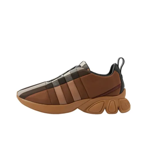 Burberry Low-Top Sports Casual Shoes Men's Dark Brown