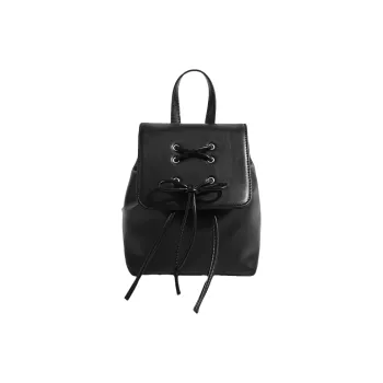 Carksky PU Backpack Regular Women's Black/Silver/Pink/White