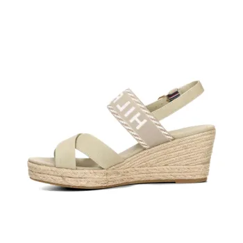 Tommy Hilfiger Stylish Sandal 7cm Women's Brown Gray