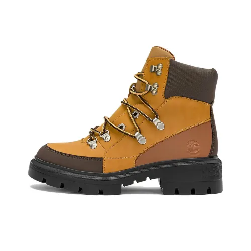 Timberland Outdoor Boots Women's High-Top Yellow/Brown