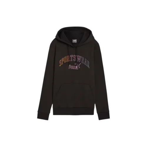 PUMA Hoodie Sweatshirts Women's Black