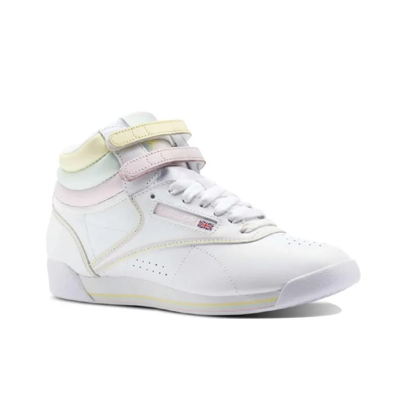 Reebok Freestyle Hi Glow White Women's-2