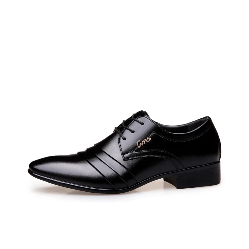KAISER Dress Shoes Men Low Top Black-1