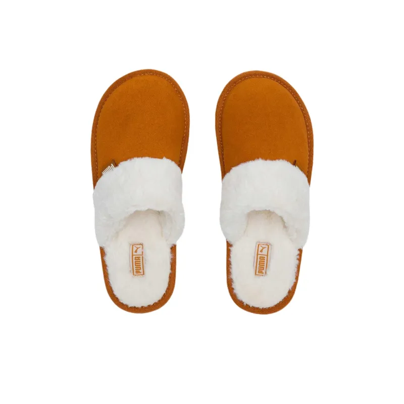 PUMA Wrap toe Slippers Women's Umber-3
