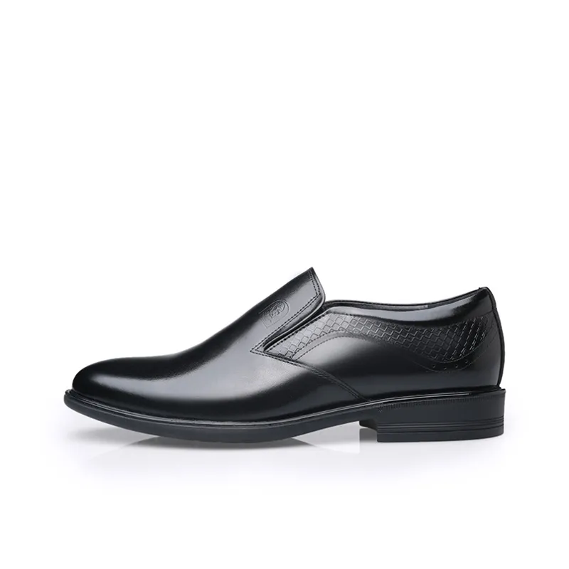 LAORENTOU Dress Shoes Men Low Top Brown/Black-0
