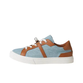 HERMES Day Stylish Skateboarding Shoes Women's Light Blue