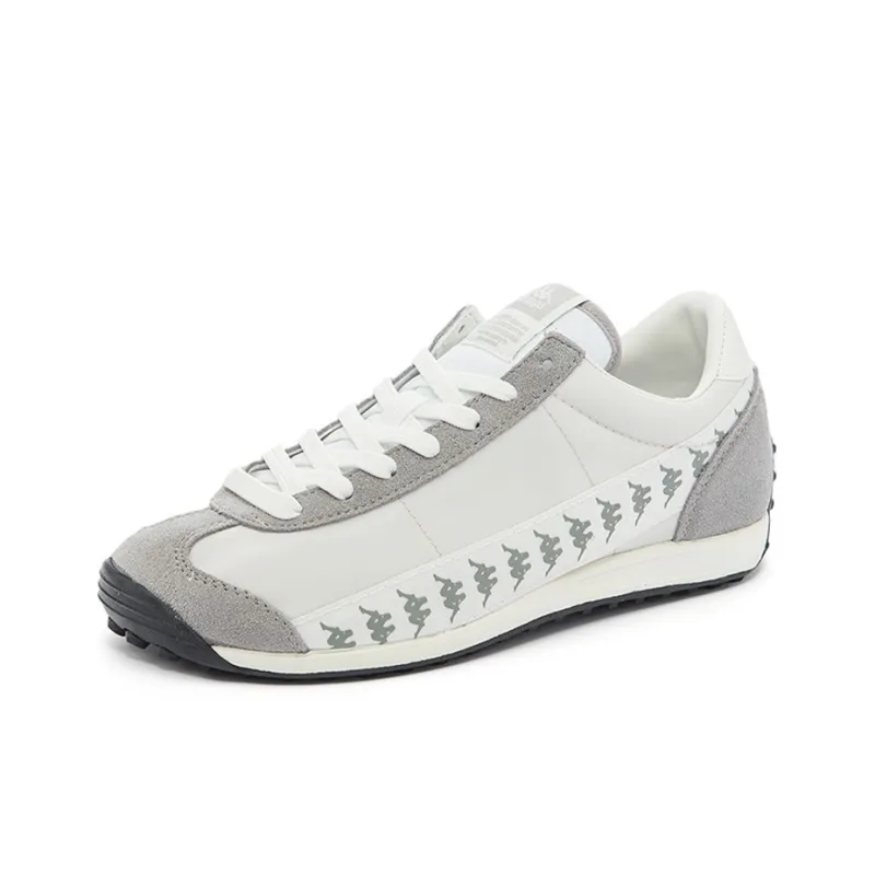 Kappa Slip Resistant, Abrasion Resistant, Breathable Low Top Casual Shoes Unisex Gray-1