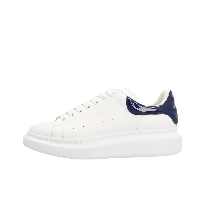 Alexander McQueen Oversized White Navy-0