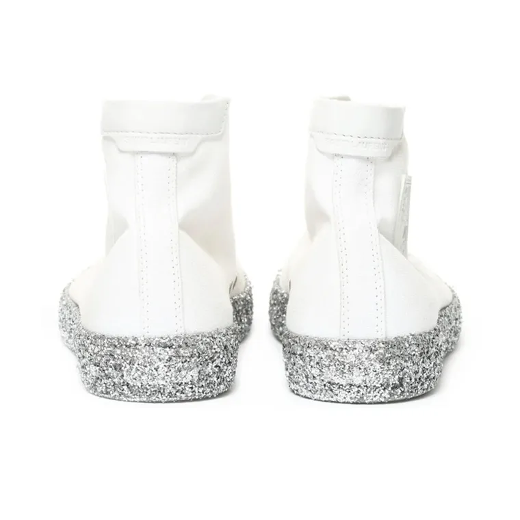 SAINT LAURENT Stylish Skateboarding Shoes Men's White-3
