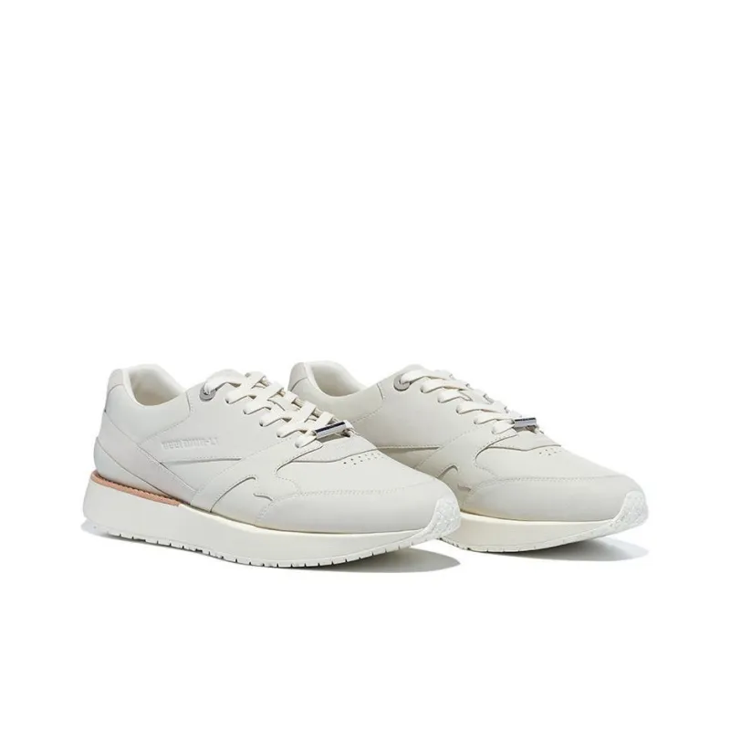 LI NING 1990 Anti Slip Wear Resistant Low Top Sports Casual Shoes Men's Ecru-2
