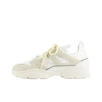 ISABEL MARANT Low-Top Sports Casual Shoes Women's Ecru